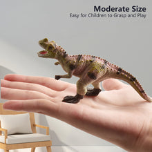 Load image into Gallery viewer, 4pcs/set Small Dinosaur Model Toy Mini Jurassic Tyrannosaurus Raptor Pterosaur Stegosaurus Gift for Kids