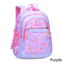 Load image into Gallery viewer, Waterproof Elementary School Bag 1-2-3-4-5-6 Grade Children Bag for 6-12 Years Decompression Primary Princess Backpack