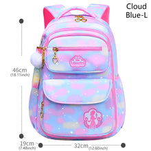 Load image into Gallery viewer, School Bag Kids Backpack Girls Princess Waterproof Children Elementary Shoulder Bag Backpack