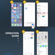Load image into Gallery viewer, For iPhone Card Reader Micro SD TF Card Reader Adapter for iOS 13 Above System External OTG Memory Card Reader For iPhone 13 12