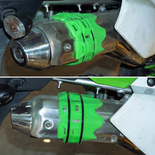 Load image into Gallery viewer, Universal Motorcycle Silencer Round Oval Exhaust Muffler Protector Cover For HONDA KTM Yamaha Husqvarna Dirt Pit Bike
