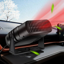 Load image into Gallery viewer, 2 IN 1 Car Heater 12V/24V Electric Cooling Heating Fan Portable Electric Dryer Windshield Demister Defroster Fan Car Ornaments
