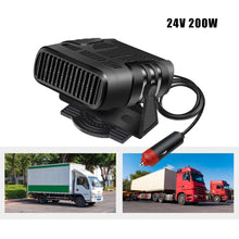 Load image into Gallery viewer, 2 IN 1 Car Heater 12V/24V Electric Cooling Heating Fan Portable Electric Dryer Windshield Demister Defroster Fan Car Ornaments