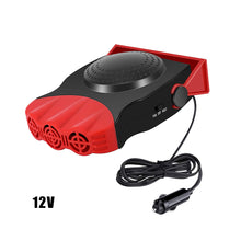 Load image into Gallery viewer, 12V150 Portable Auto Heater Defroster Demister Heater 360 Degree ABS Heating Cooling Fan For Cars Trucks Car Accessories