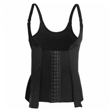 Load image into Gallery viewer, Zipper Body Shaping Corset Adjustable Three Row Buckle Body Shaping Corset Comfortable Breathable Corset for Women