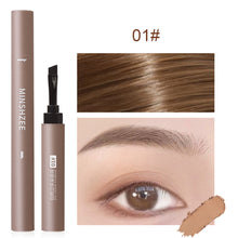 Load image into Gallery viewer, Natural Stereoscopic Eyebrow Cream Double Head Multifunctional Waterproof Sweatproof Non-smudging Eyebrow Cream Cosmetics