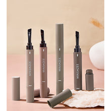 Load image into Gallery viewer, Natural Stereoscopic Eyebrow Cream Double Head Multifunctional Waterproof Sweatproof Non-smudging Eyebrow Cream Cosmetics