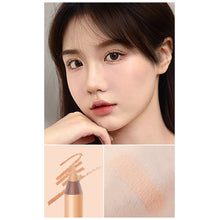 Load image into Gallery viewer, Wood Pole Concealer Pen Cover Dark Circles Spots Acne Marks Smooth Texture Face Concealer Pen Facial Makeup