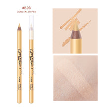 Load image into Gallery viewer, Wood Pole Concealer Pen Cover Dark Circles Spots Acne Marks Smooth Texture Face Concealer Pen Facial Makeup