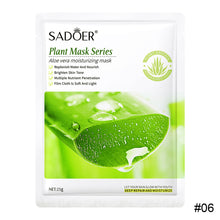 Load image into Gallery viewer, Moisturizing Facial Mask Nourishing Shrink Pores Mask Anti-wrinkle Anti-aging Portable Mask Skin Care