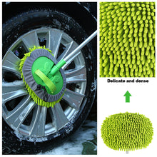 Load image into Gallery viewer, Car Washing Mop Super Absorbent Cleaning Brushes Mop Window Wash Tool Dust Soft Mop Two/Three Section Telescopic