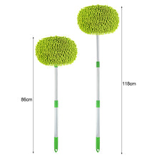 Load image into Gallery viewer, Car Washing Mop Super Absorbent Cleaning Brushes Mop Window Wash Tool Dust Soft Mop Two/Three Section Telescopic