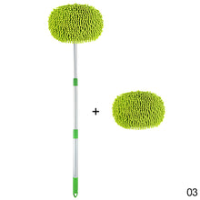 Load image into Gallery viewer, Car Washing Mop Super Absorbent Cleaning Brushes Mop Window Wash Tool Dust Soft Mop Two/Three Section Telescopic