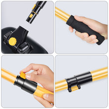 Load image into Gallery viewer, Three Section Telescopic Car Cleaning Brush Detailing Adjustable Wash Brush Telescoping Long Handle Cleaning Mop Chenille Broom Auto Accessories