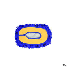 Load image into Gallery viewer, Three Section Telescopic Car Cleaning Brush Detailing Adjustable Wash Brush Telescoping Long Handle Cleaning Mop Chenille Broom Auto Accessories