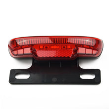 Load image into Gallery viewer, 36-60V Ebike Rear LED Tail Light Safety Warning Lamp For Electric Bicycle Waterproof Accessories