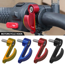 Load image into Gallery viewer, CNC Motorcycle Modified Upper Pump Side Hook E-bike UQI U+B Side Helmet Hook N1S Storage Hook Aluminum Alloy Pump Side Hook