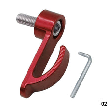 Load image into Gallery viewer, CNC Motorcycle Modified Upper Pump Side Hook E-bike UQI U+B Side Helmet Hook N1S Storage Hook Aluminum Alloy Pump Side Hook