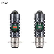 Load image into Gallery viewer, 12-80V LED Motorcycle Scooter Headlamp Head Light DRL High Low Fog Light With Four Modes H4 P15D BA20D