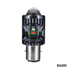 Load image into Gallery viewer, 12-80V LED Motorcycle Scooter Headlamp Head Light DRL High Low Fog Light With Four Modes H4 P15D BA20D