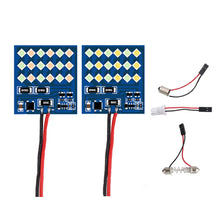 Load image into Gallery viewer, 18LED Panel Bulb Car Interior Reading Dome Lamp Three Colors Car Roof Light With T10 W5W BA9S C5W Festoon 3 Adapter Base Super Bright