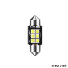 Load image into Gallery viewer, 1Pc 31MM 36MM 39MM 41MM 6LED Bulbs Canbus Festoon C5W 3030 Chip Car Interior Dome Light Reading Light 12V/24V