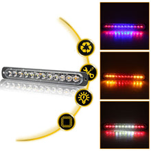 Load image into Gallery viewer, 12 LED Flash Light Auto 12-24V Emergency Flashing Stroboscopes Strobe Side Marker Light Bars Constantly Bright Lights