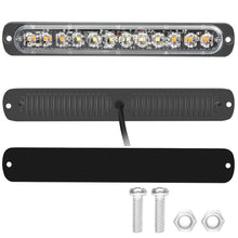 Load image into Gallery viewer, 12 LED Flash Light Auto 12-24V Emergency Flashing Stroboscopes Strobe Side Marker Light Bars Constantly Bright Lights