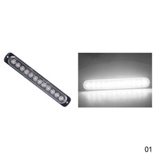 Load image into Gallery viewer, 12 LED Flash Light Auto 12-24V Emergency Flashing Stroboscopes Strobe Side Marker Light Bars Constantly Bright Lights