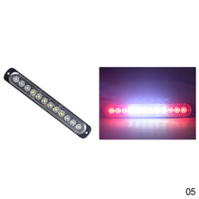 Load image into Gallery viewer, 12 LED Flash Light Auto 12-24V Emergency Flashing Stroboscopes Strobe Side Marker Light Bars Constantly Bright Lights