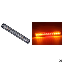 Load image into Gallery viewer, 12 LED Flash Light Auto 12-24V Emergency Flashing Stroboscopes Strobe Side Marker Light Bars Constantly Bright Lights