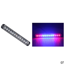 Load image into Gallery viewer, 12 LED Flash Light Auto 12-24V Emergency Flashing Stroboscopes Strobe Side Marker Light Bars Constantly Bright Lights