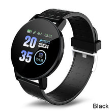 Load image into Gallery viewer, Smart Watch Men Women Heart Rate Blood Pressure Monitoring Fitness Sport racker Bluetooth Play Music Call 119 Smart Watch