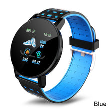 Load image into Gallery viewer, Smart Watch Men Women Heart Rate Blood Pressure Monitoring Fitness Sport racker Bluetooth Play Music Call 119 Smart Watch