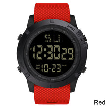 Load image into Gallery viewer, Men Sport Watch Multifunction Military Sports Watch Waterproof Luminous LED Digital Kids Watch Big Dial Student Electronic Watch
