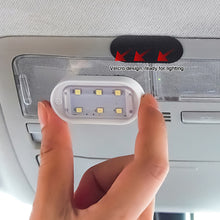 Load image into Gallery viewer, Car Interior Light LED Lamp Magnetic Wireless Car Ceiling Lamp Reading Light Decorations Roof Lighting