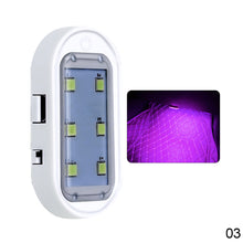 Load image into Gallery viewer, Car Interior Light LED Lamp Magnetic Wireless Car Ceiling Lamp Reading Light Decorations Roof Lighting