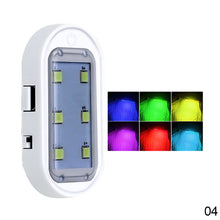 Load image into Gallery viewer, Car Interior Light LED Lamp Magnetic Wireless Car Ceiling Lamp Reading Light Decorations Roof Lighting