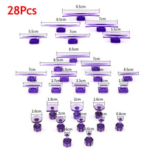 Load image into Gallery viewer, 28Pcs Car Body Glue Tabs Dent Lifter Tools Dent Puller Removal Tool For Auto Paintless Dent Repair Glue Tabs