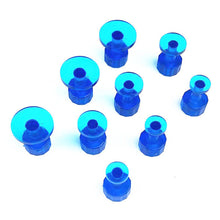 Load image into Gallery viewer, 9Pcs Car Repair Pit Puller Pulling Tabs Transparent Gasket Dent Repair Hail Dent Removal Tools Paintless Kit