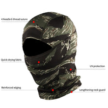 Load image into Gallery viewer, Tactical Airsoft Full Face Balaclava Mask Paintball Cycling Bicycle Hiking Scarf Fishing Snowboard Ski Masks Hood Hat Men Women