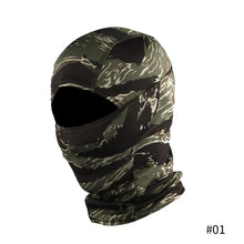 Load image into Gallery viewer, Tactical Airsoft Full Face Balaclava Mask Paintball Cycling Bicycle Hiking Scarf Fishing Snowboard Ski Masks Hood Hat Men Women