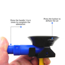 Load image into Gallery viewer, 75mm/3Inch Concave Vacuum Cup Heavy Duty Hand Pump Suction Cup with M6 Threaded Stud