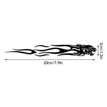 Load image into Gallery viewer, 2Pcs Car Decals Stickers Reflective Sticker Decoration Styling Motorcycles Tiger Flame Totem