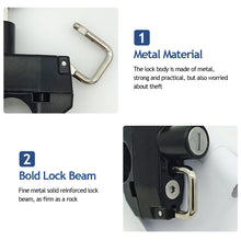 Load image into Gallery viewer, Portable Motorcycle Helmet Lock Anti-theft Security Safety Handlebar Locking Cycling Equipment