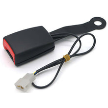 Load image into Gallery viewer, Universal Car Seat Belt Lock Auto Safety Seat Lock Seat Belt Buckle Socket Plug Connector Accessories with Signal Wire