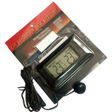 Load image into Gallery viewer, Car LCD Digital Display Indoor Outdoor Thermometer Meter Thermometers Inside and Outside With 1.5m Cable Auto Cars Tools Instrum