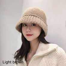 Load image into Gallery viewer, Versatile Knitting Wool Hat Fashion Retro Solid Color Knit Hat Soft Ear-protection Autumn Winter Woolen Hat