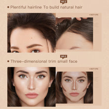 Load image into Gallery viewer, Double Head Eyebrow Cream Three-dimensional Face Shaping Shadow Powder Hairline Powder Waterproof Sweatproof Eyebrow Cream