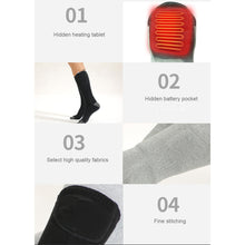 Load image into Gallery viewer, Winter Constant Temperature Heating Socks Electric Heating Warm Stockings Hygroscopic Breathable Heating Socks